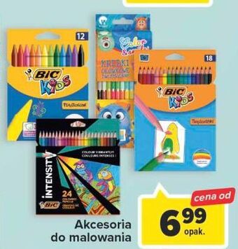 Carrefour Kredki ołówkowe tropicolor bic kids oferta