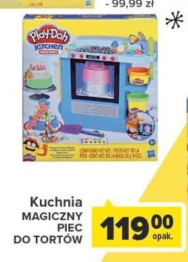 Carrefour Ciastolina magiczny piec do tortów play-doh kitchen creations oferta
