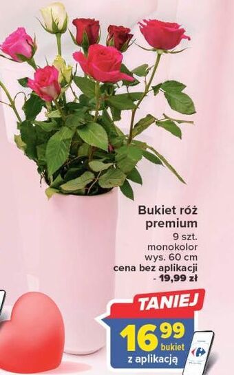 Carrefour Bukiet róż oferta