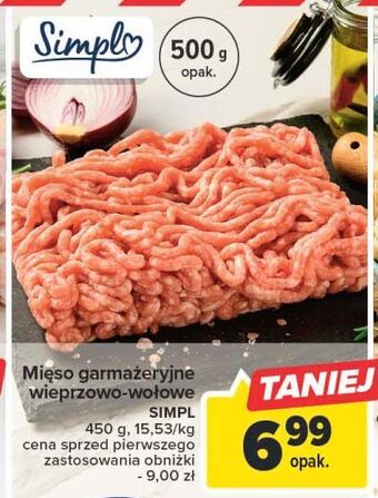 Carrefour Mięso garmażeryjne wieprzowo-wołowe simpl oferta