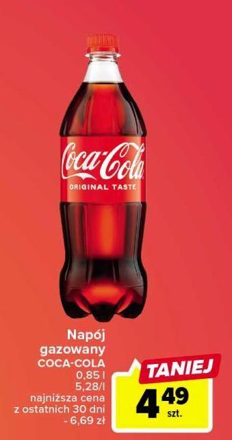 Carrefour Market Napój coca-cola oferta
