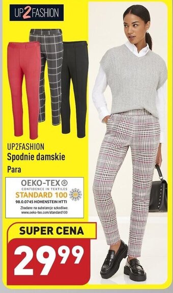 ALDI Up2Fashion Spodnie damskie oferta