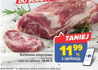 Carrefour Karkówka wieprzowa 1kg oferta