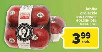 Carrefour Jabłka grójeckie Jonaprince, Golden Deli 4szt. oferta