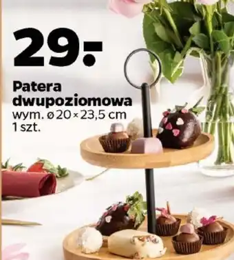 Netto Patera dwupoziomowa wym. 20 x 23,5cm oferta