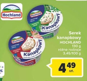 Carrefour Hochland Serek kanapkowy 130g oferta