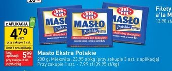 Stokrotka Mlekovita Masło Ekstra Polskie 200g oferta