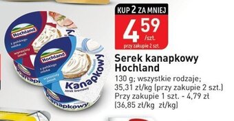 Stokrotka Hochland serek kanapkowy 130g oferta