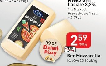 Stokrotka Kosów ser mozzarella 100g oferta