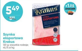 Stokrotka Krakus Szynka eksportowa 120g oferta