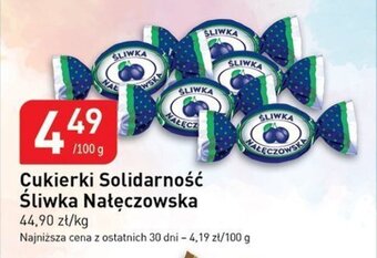 Stokrotka Solidarność Cukierki Śliwka Nałęczowska 100g oferta