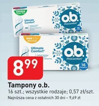 Stokrotka O.B. Tampony 16szt. oferta