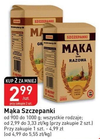 Stokrotka Szczepanki Mąka 900-1000g oferta