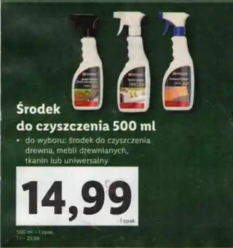 Lidl Środek do czyszczenia 500ml oferta