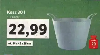 Lidl Kosz 30l 54x42x36cm oferta