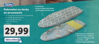 Lidl Aquapur pokrowiec na deskę do prasowania oferta