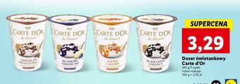 Lidl Deser salted caramel algida carte d'or les desserts oferta
