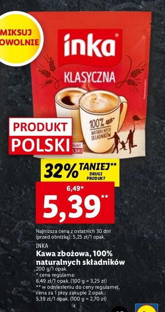 Lidl Kawa inka klasyczna oferta