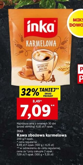 Lidl Kawa inka karmelowa oferta