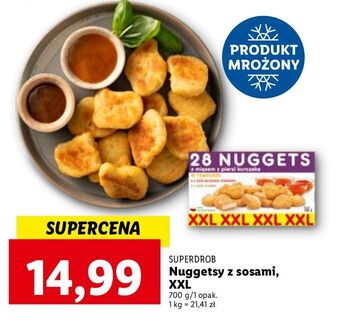 Lidl Nuggetsy + 4 sosy superdrob oferta