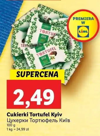 Lidl Cukierki tortufel kyiv oferta