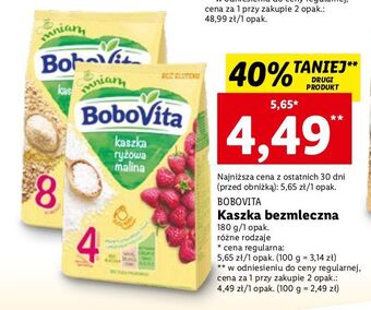 Lidl Kaszka ryżowa bobovita oferta