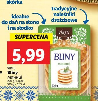 Lidl Bliny virtu oferta