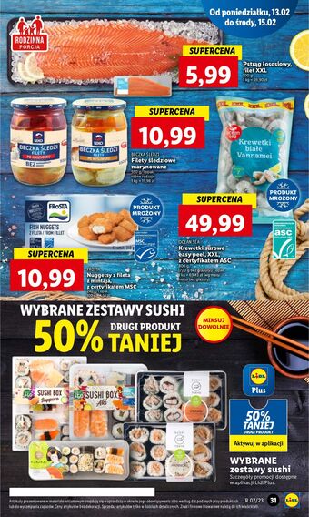 Lidl Beczka śledzi po kaszubsku seko oferta