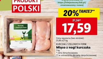 Lidl Udo z kurczaka kurczak z zielonych ferm oferta