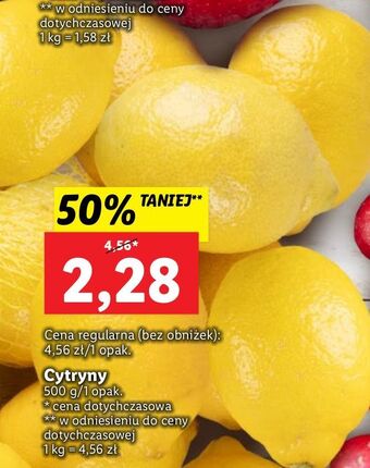 Lidl Cytryny niezidentyfikowana marka oferta