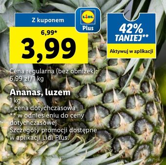 Lidl Ananas oferta