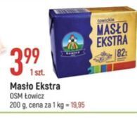 E.Leclerc Masło ekstra łowicz 1906 łowickie oferta