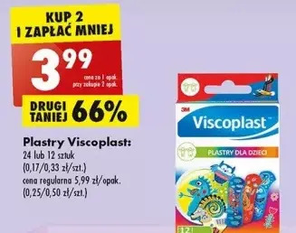 Biedronka Plastry dla dzieci viscoplast oferta