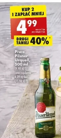 Biedronka Piwo pilsner urquell oferta