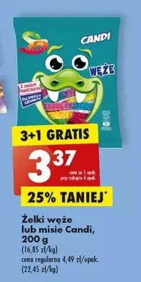 Biedronka Żelki misie candi (biedronka) oferta