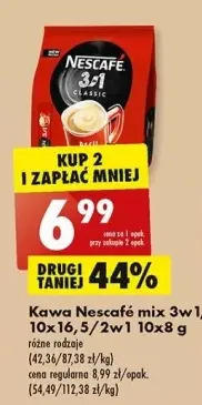 Biedronka Kawa nescafe 2in1 classic oferta