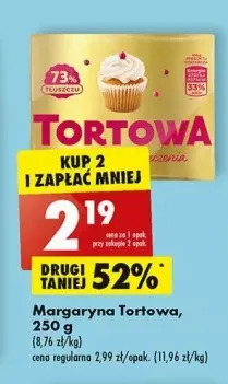 Biedronka Margaryna roślinna tortowa (biedronka) oferta