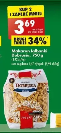 Biedronka Makaron falbanki dobrusia oferta
