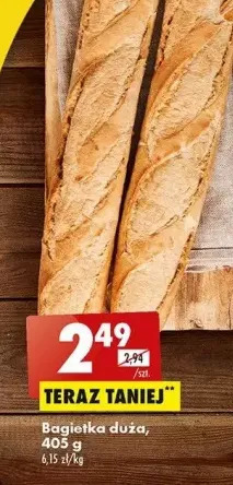 Biedronka Bagietka pszenna oferta