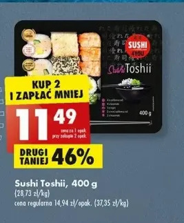 Biedronka Sushi toshii 4you oferta