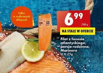 Biedronka Filet z łososia atlantyckiego marinero oferta