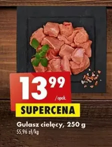 Biedronka Gulasz cielęcy oferta