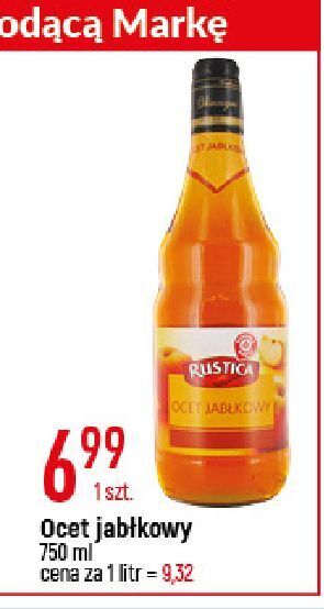E.Leclerc Ocet jabłkowy wiodąca marka rustica oferta
