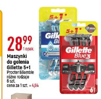 E.Leclerc Maszynka do golenia gillette blue 3 cool oferta