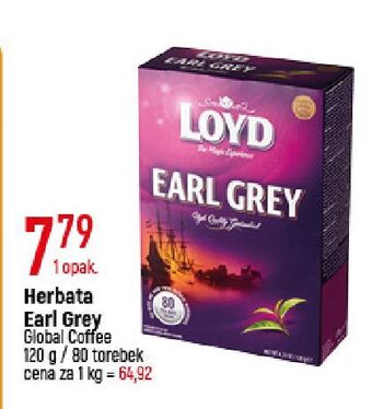 E.Leclerc Herbata loyd tea earl grey oferta