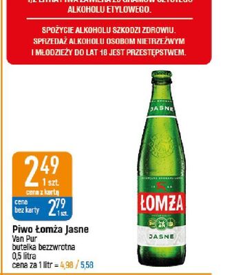 E.Leclerc Piwo łomża jasne (dawniej export) oferta