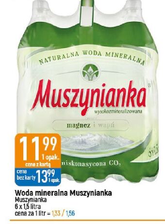 E.Leclerc Woda gazowana muszynianka oferta