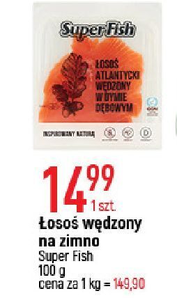 E.Leclerc Łosoś atlantycki wędzony w dymie dębowym superfish oferta