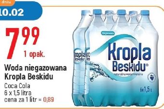 E.Leclerc Woda niegazowana kropla beskidu oferta