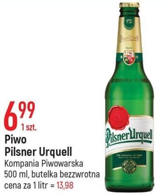 E.Leclerc Piwo pilsner urquell oferta
